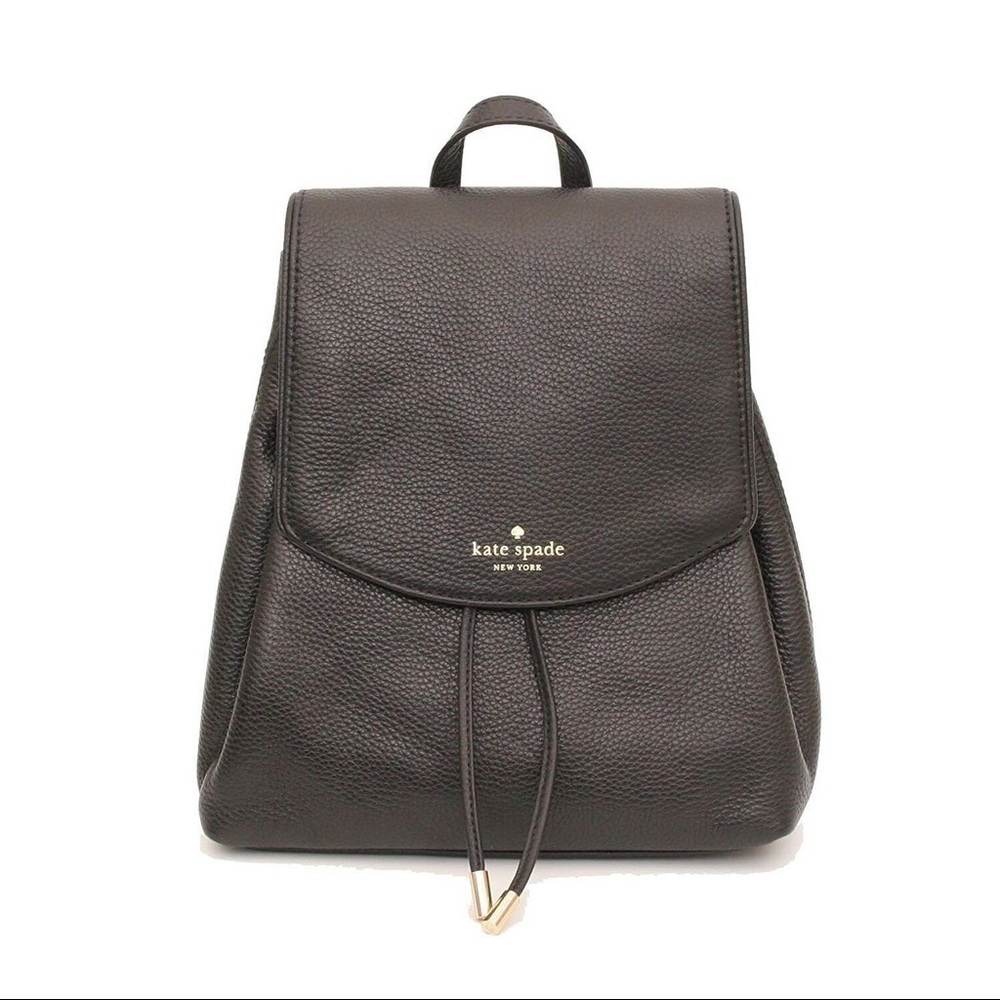 KATE SPADE NEW YORK Small Breezy Backpack Mulberry Black